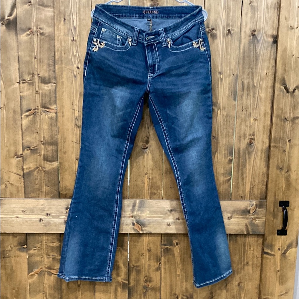 Shyanne Blue Boot Cut Jeans Classic Denim